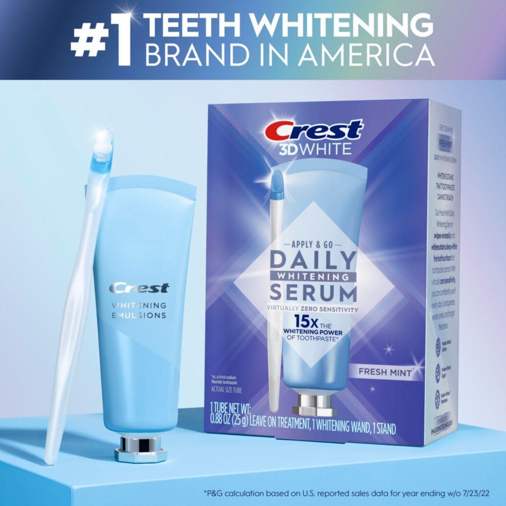 imageCrest Whitening Emulsions Leaveon Teeth Whitening Gel Pen Kit 088 Oz 25 G088 Ounce Pack of 3