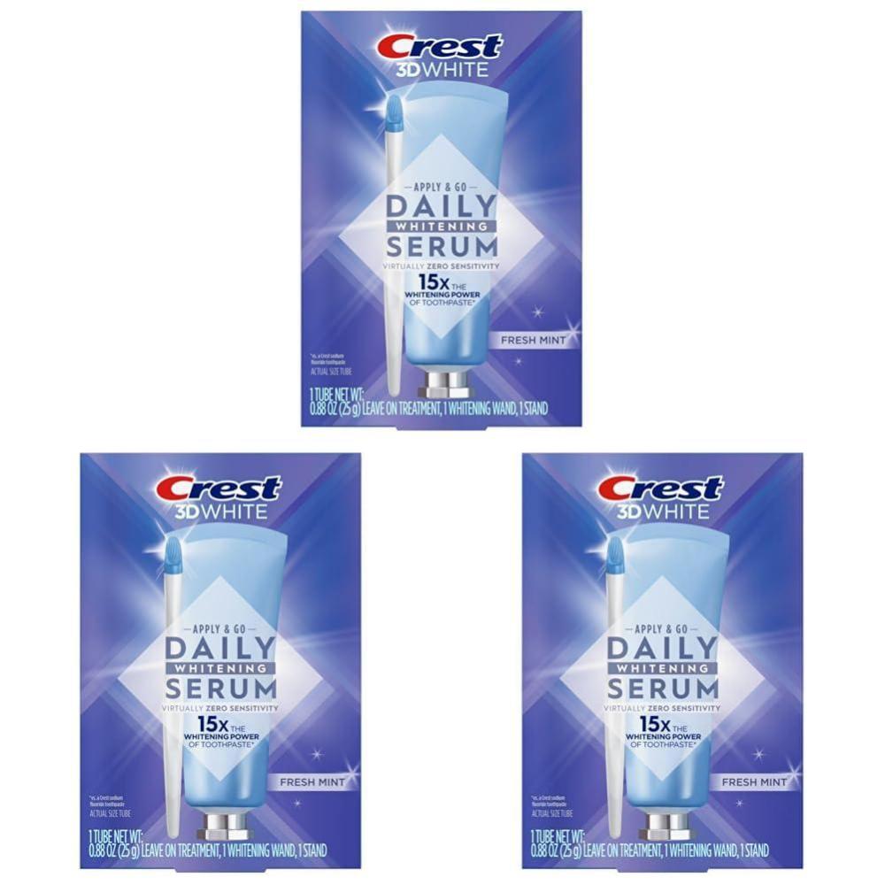 imageCrest Whitening Emulsions Leaveon Teeth Whitening Gel Pen Kit 088 Oz 25 G088 Ounce Pack of 3