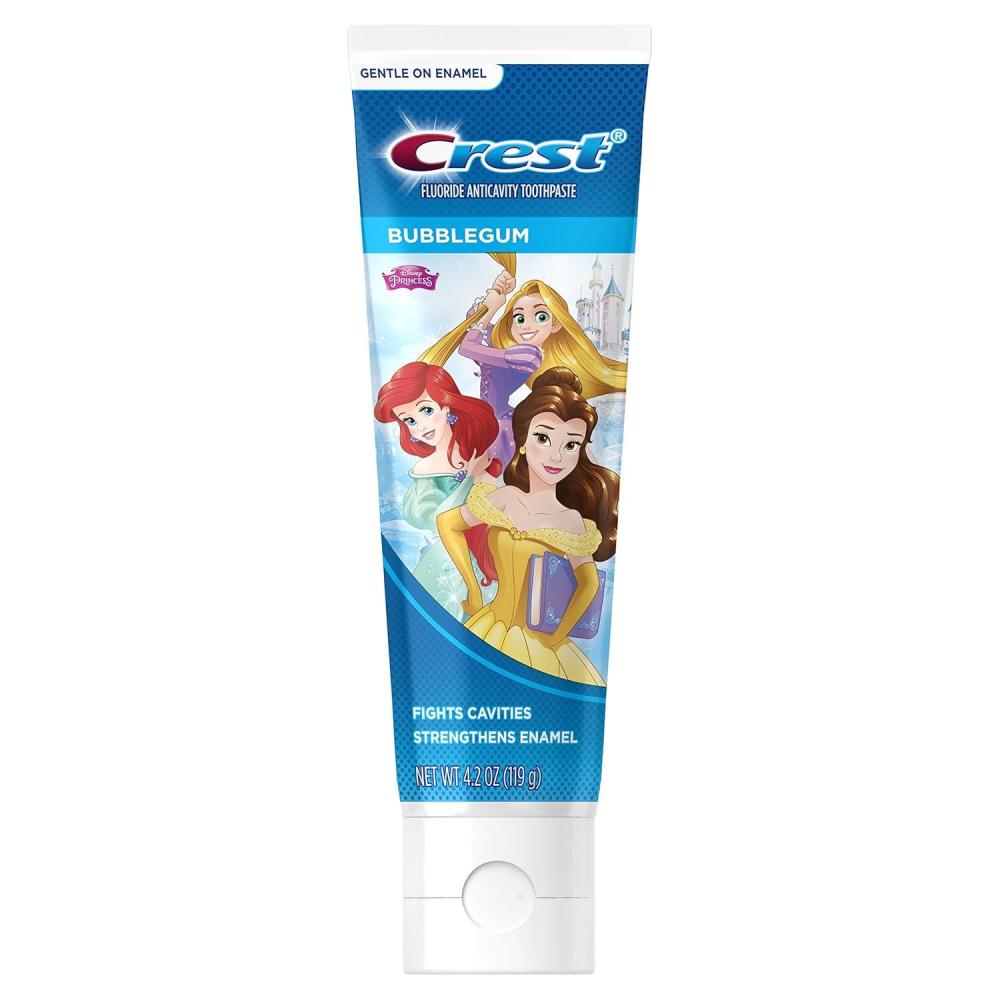 Crest Kids Toothpaste Featuring Disney s Princess Characters Bubblegum 