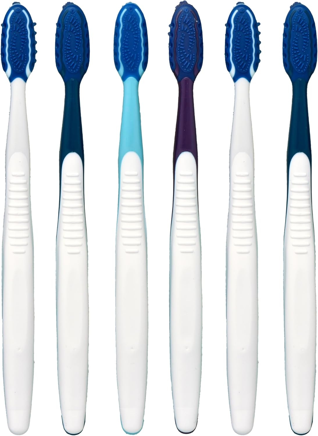 image:imageOralB Pro Clean CrossAction Manual Toothbrush 6 Pack Medium Soft Bristle Brushes for Adults Deep Plaque Removal Daily Gum Health and Fresh Breath Travel Toiletries6 Count Pack of 1