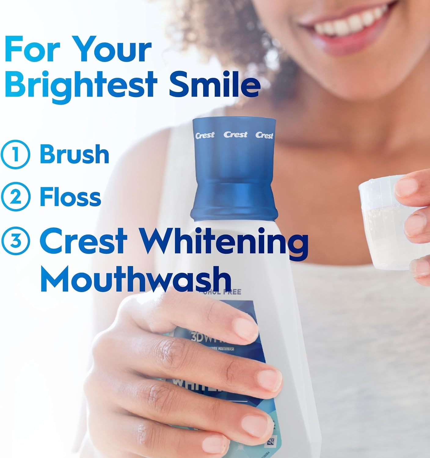 image:imageCrest 3D Clean Mint Mouthwash 32 Fluid Ounce32 Fl Oz Pack of 1