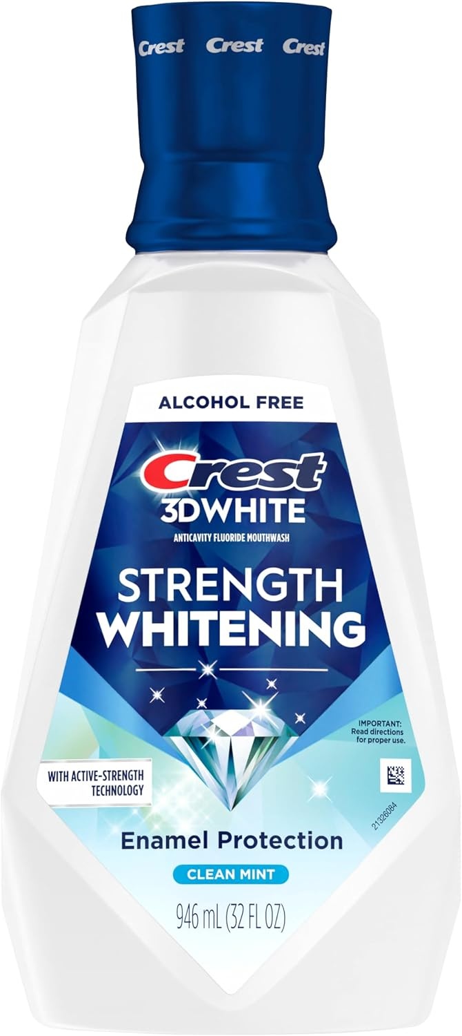 image:imageCrest 3D Clean Mint Mouthwash 32 Fluid Ounce32 Fl Oz Pack of 1