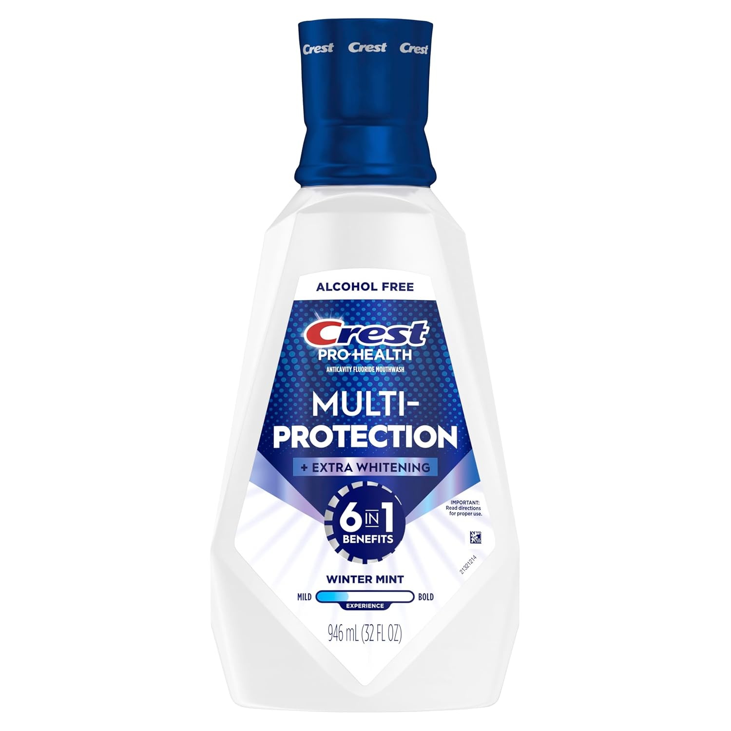 image:imageCrest ProHealth Advanced Mouthwash Alcohol Free Extra Whitening Energizing Mint Flavor 946 mL 32 fl oz319 Fl Oz Pack of 1
